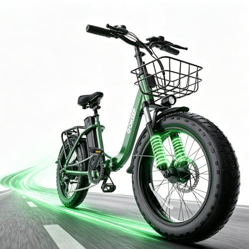 GOKEEP GOKEEP 1800W Foldable Electric Bike for Adults, UL2849 Certifie — Size, capacity and configuration compared