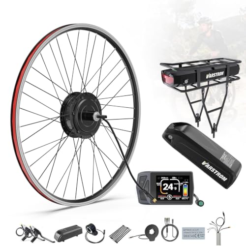BAFANG Ebike Conversion Kit 48V 500W/750W Rear Hub Motor with LCD Display for 20"/26"/27.5"/700C