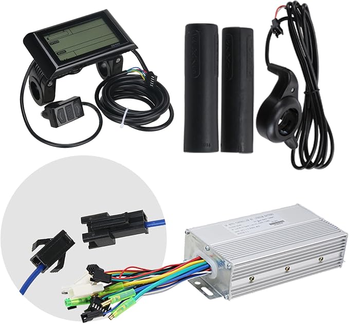 Voilamart Electric Bicycle Conversion Kit for None Speed displaying Ty — Our recommended configuration for best results