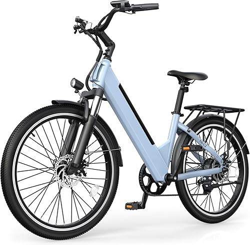 Loeook Electric Bike for Adults,26