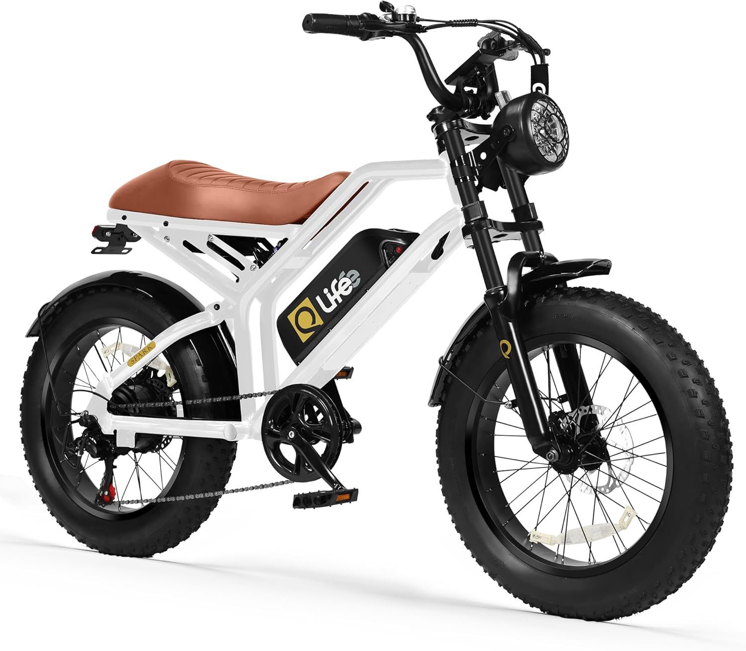 Qlife Electric Bike for Adults/Teens Spark-1500W Peak Motor 20