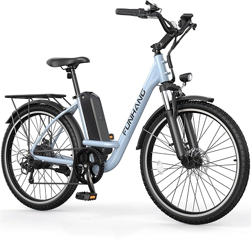Funhang Electric Bike for Adults, 26
