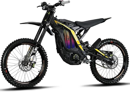 natkie Electric Motorcycle Bike for Adults, Electric Dirt Bike 8000W(P — Build quality and design details up close