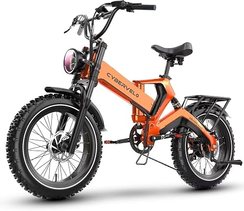 1000W(Peak 2000W)Folding Electric Bike for Adults,35MPH 100Mile,48V 25 — Build quality and design details up close