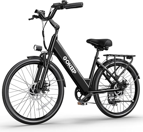 GOKEEP Electric Bike for Adults,1000W Peak Power,Up to 75 Miles 28MPH, — Real-world performance testing in action
