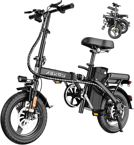 Foldable Electric Bike for Adults, 14