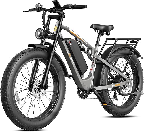 Jasion EB5 Ultra Electric Bike for Adults, Peak 2500W Ebike with 52V 2 — Build quality and design details up close