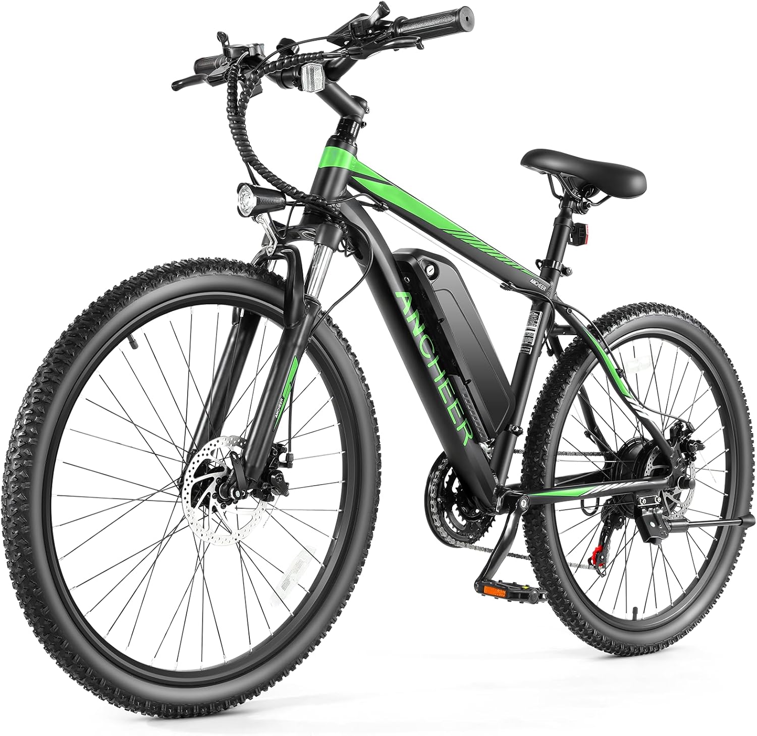 ANCHEER Electric Bike for Adults, [Peak 750W Motor] Electric Mountain Bike, 26