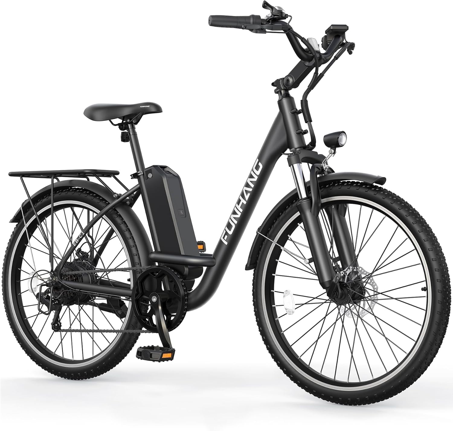 Funhang Electric Bike for Adults, 26