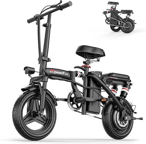 AZHAR Foldable Electric Bike for Adults Teens, 1200W Peak Motor, Up to — Real-world performance testing in action