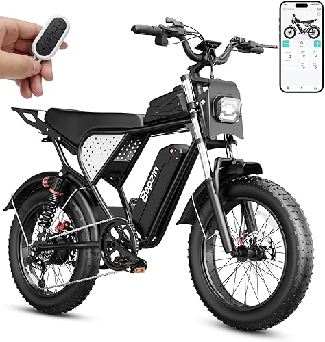 Bopzin Electric Bike for Adult 1500W-2000W Peak Motor, 48V 20-25AH Rem — Build quality and design details up close