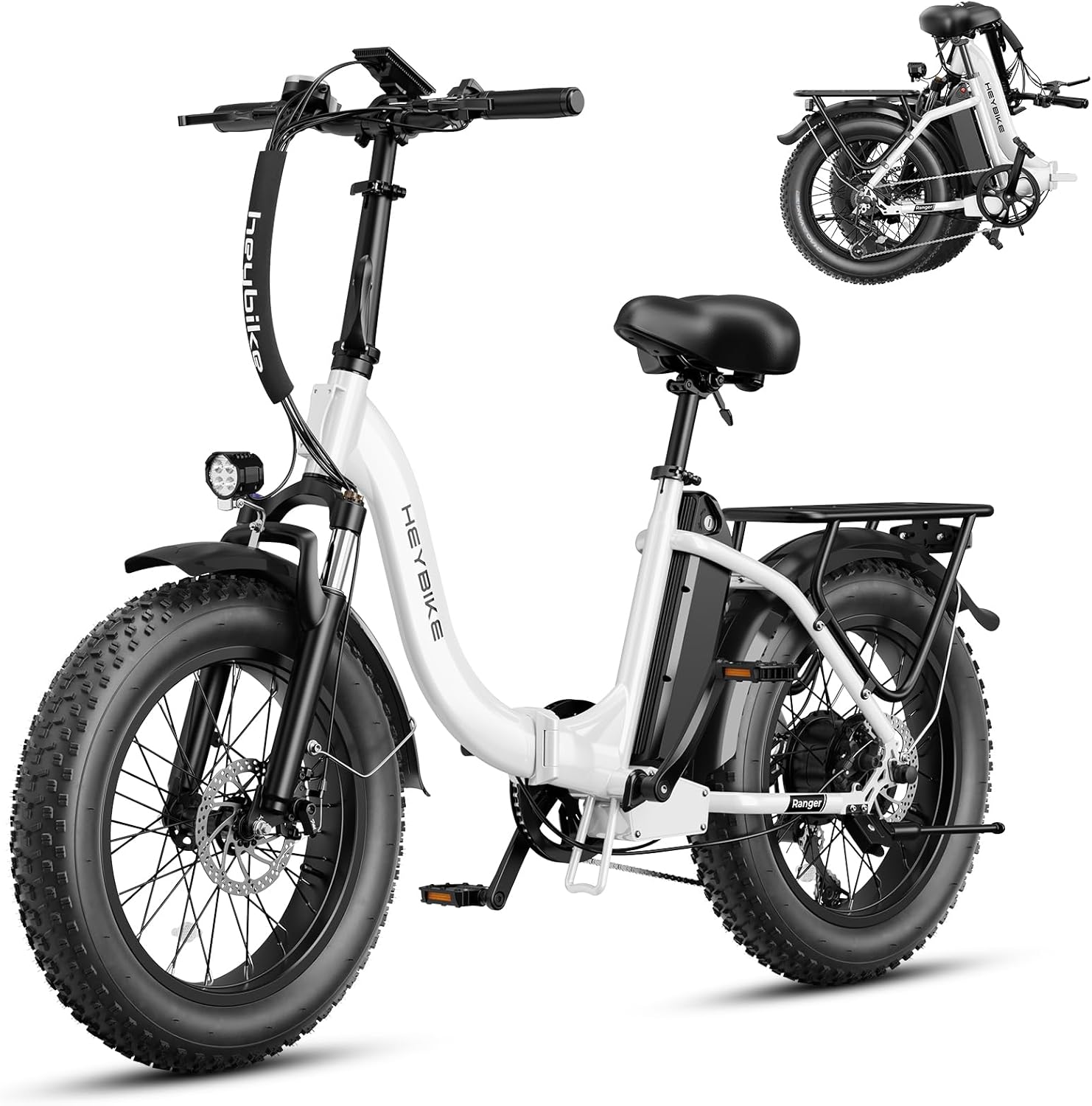 Heybike Ranger 2.0 Foldable Electric Bike for Adults, 20