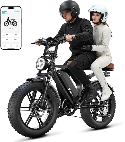 Electric Bike for Adults, Peak 1500W Motor Retro E Bike, Range 65/120M — Real-world performance testing in action