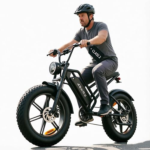 Askmy Fat Tire Electric Bike for Adults, 20