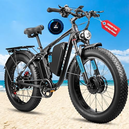 EVBYCKEV 9000W Peak Dual Motor Electric Bike,52V 34Ah 1972Wh Ebike for — Build quality and design details up close