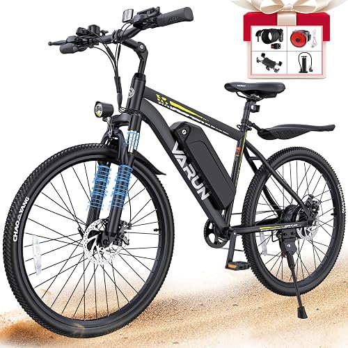 VARUN Electric Bike - 500W Peak Motor, 26