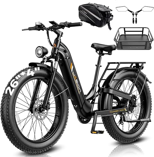 Jasion Thunder PRO/ST Electric Bike,2000W Peak Ebikes for Adults,26''F — Real-world performance testing in action