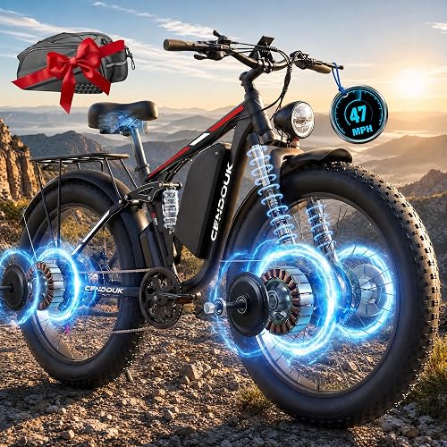 Fenweld Peak 9000W Electric Bike for Adults,58V Max Output 36Ah Dual M — Our recommended configuration for best results